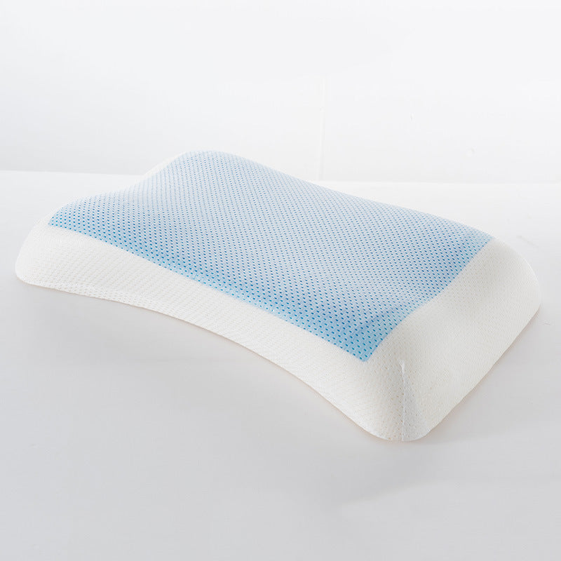 Cooling Mousse Rubber Health Pillow with Slow Rebound for Adults