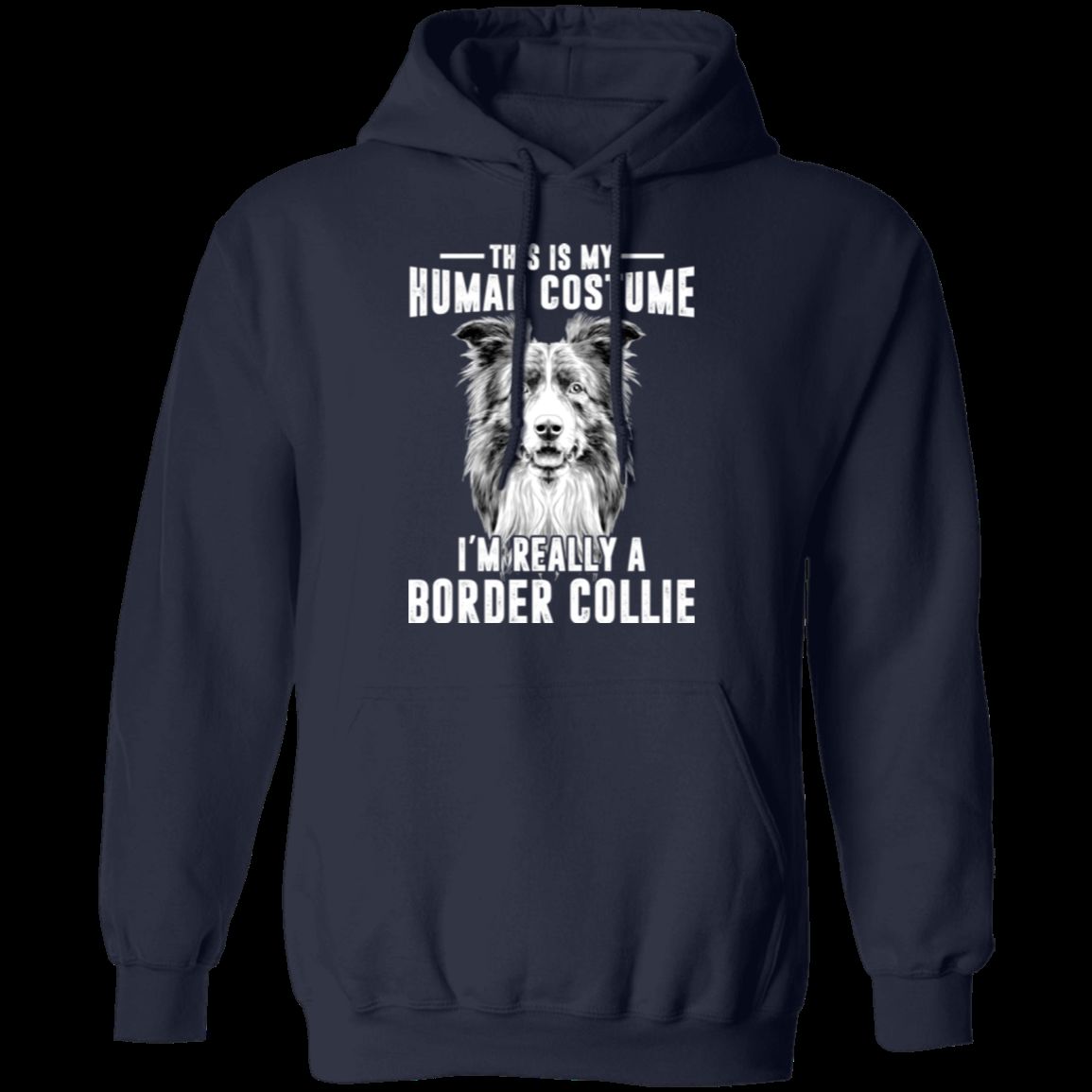 THIS IS MY HUMAN COSTUME Pullover Hoodie 8 oz.