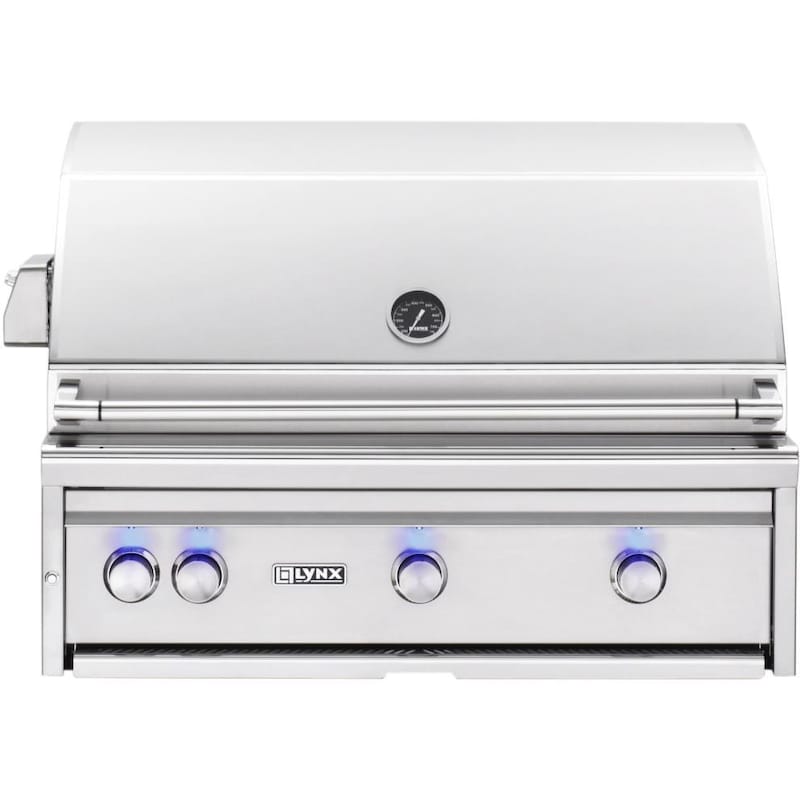 Lynx Professional 36-Inch Built-In Gas Grill With Rotisserie - L36R-3(NG/LP)