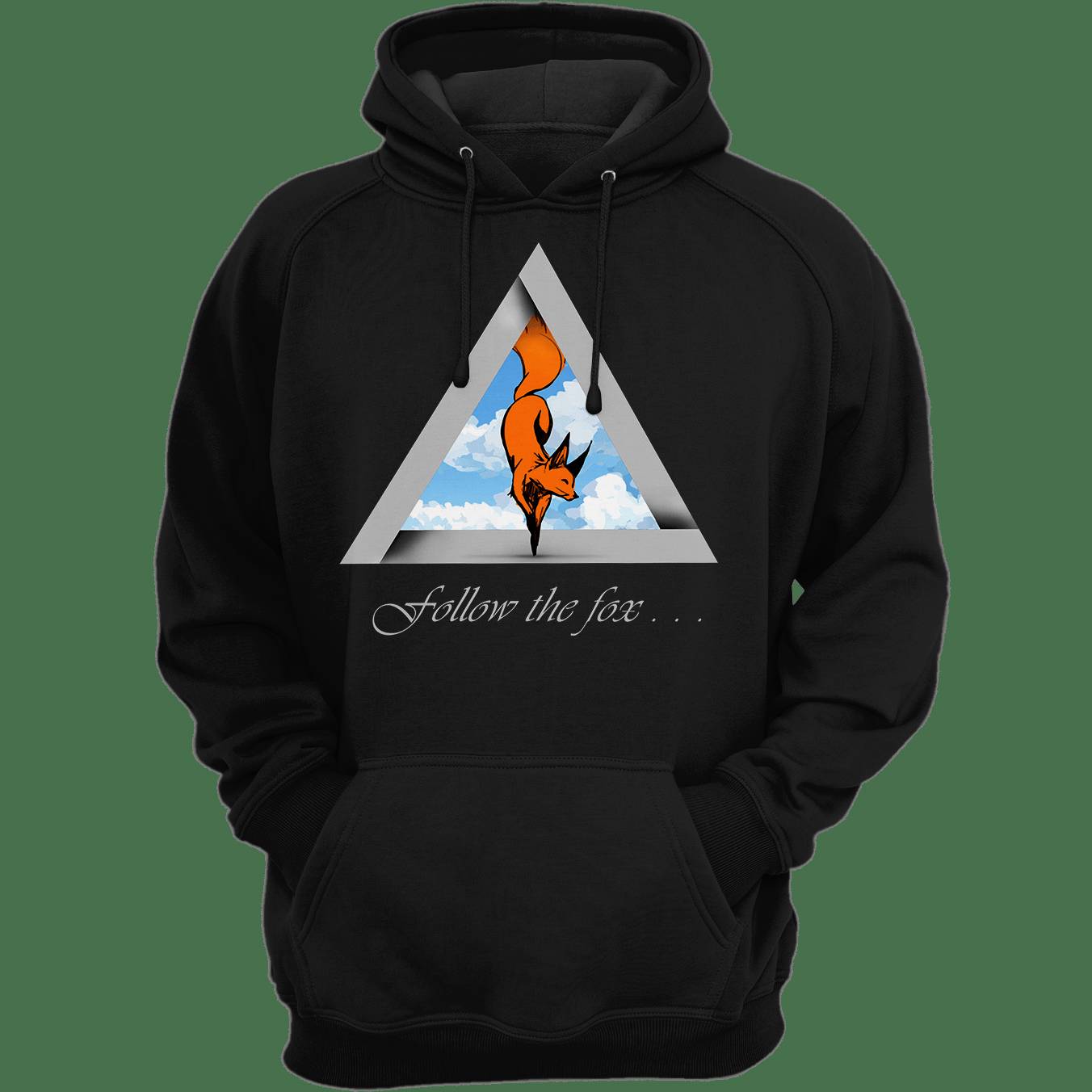 Follow The Fox Hoodie - Minimal & Stylish Casual Wear