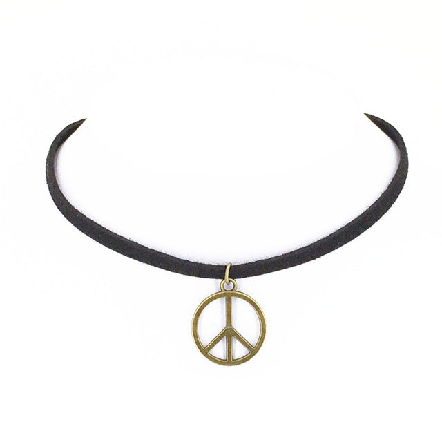 Fashion Black Velvet Ribbon Choker Necklace for Women