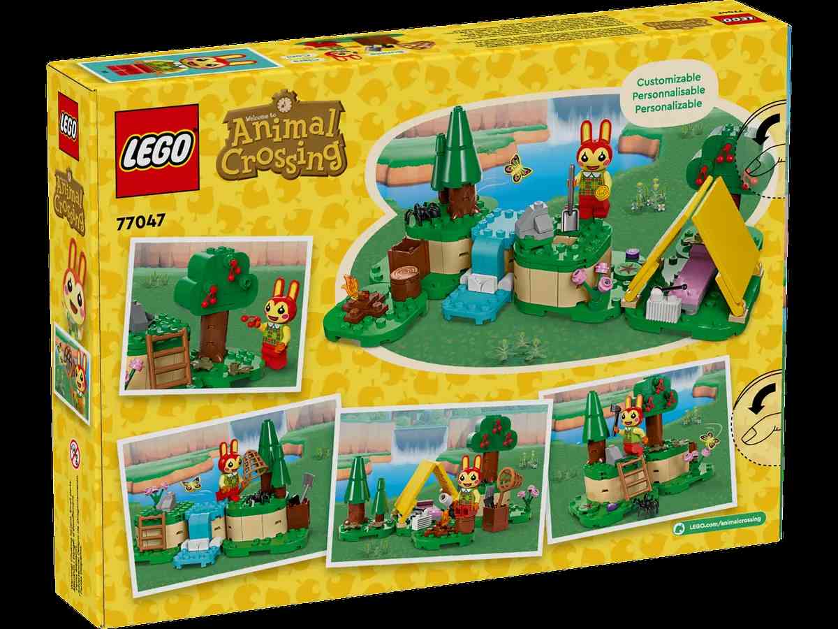 LEGO Animal Crossing 77047 Bunnies Outdoor Activities Creative Toy for Kids