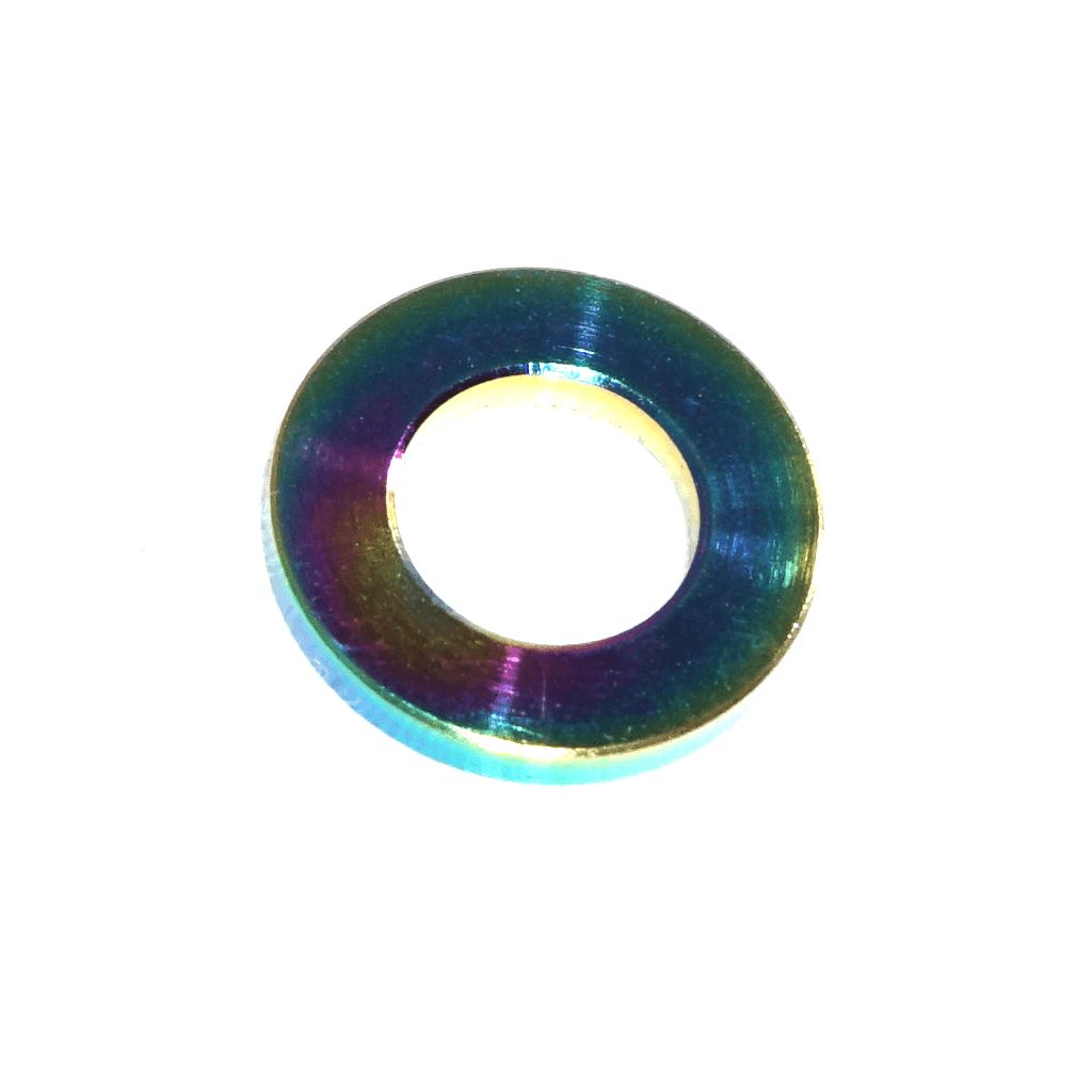 ZSPEC M6 Metric Flat Washers, Grade-5 Titanium, Per Each
