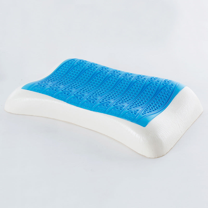 Cooling Mousse Rubber Health Pillow with Slow Rebound for Adults