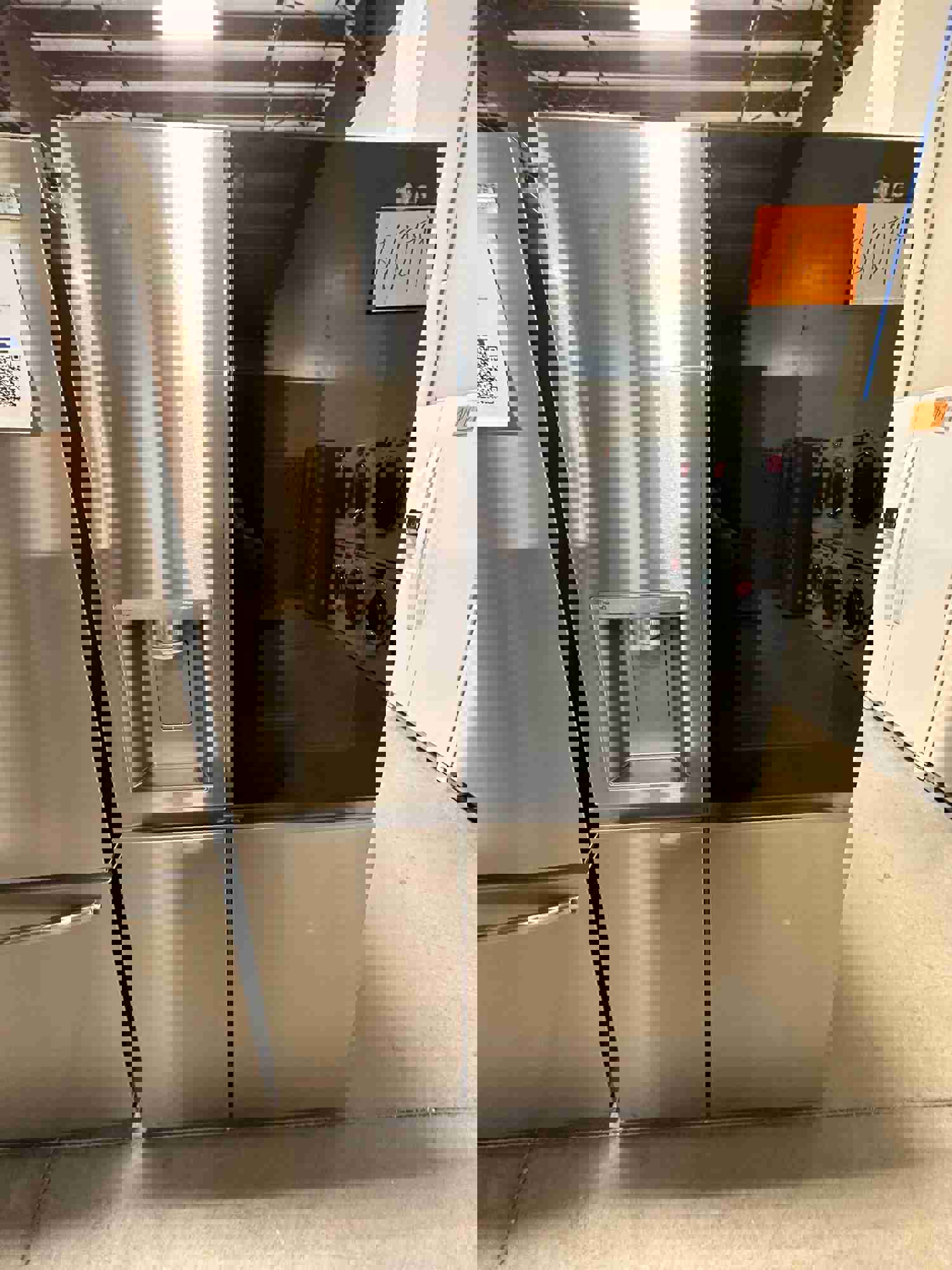 LG 27 Cu. Ft. Side-by-Side Smart Refrigerator with Craft Ice and InstaView - Stainless Steel (Model: LRSOS2706S)