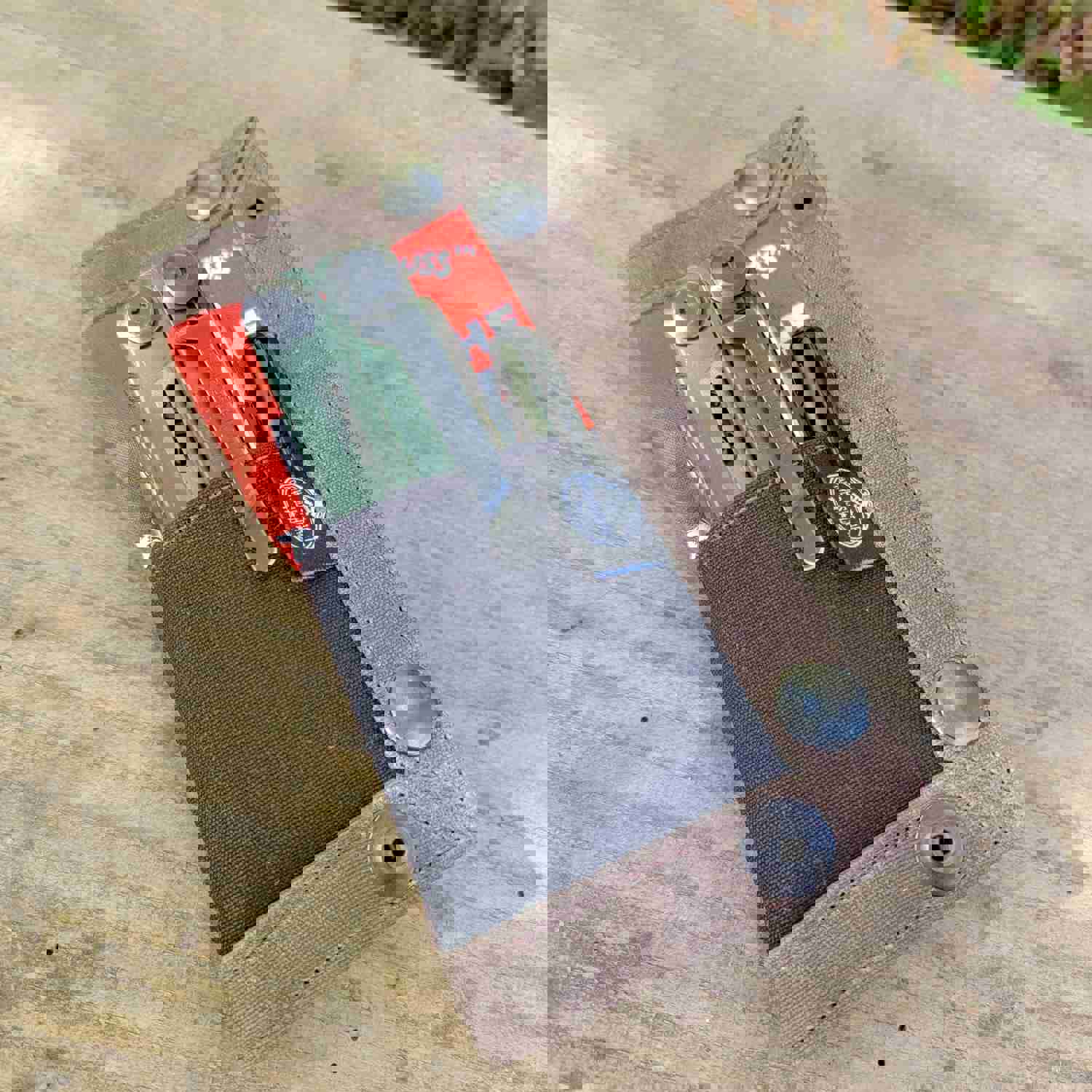 Dr Suess Themed Waxed Canvas EDC Travel Tray 2.0