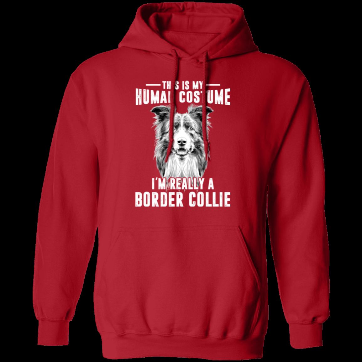 THIS IS MY HUMAN COSTUME Pullover Hoodie 8 oz.