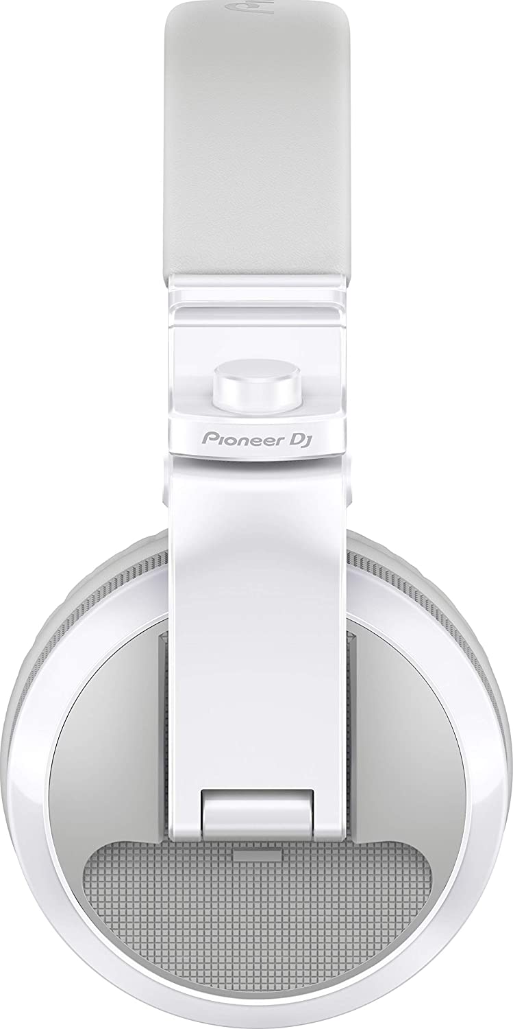 Pioneer DJ HDJ-X5BT-W Wireless DJ Headphones with Bluetooth, 40mm Drivers, and Detachable Cable - White