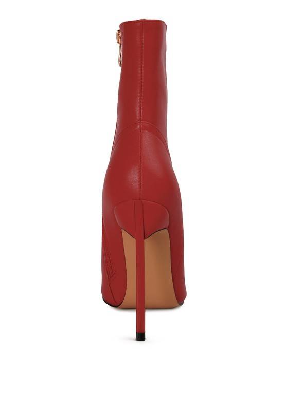 JENNER High Heel Cowgirl Ankle Boot - Stylish & Comfortable