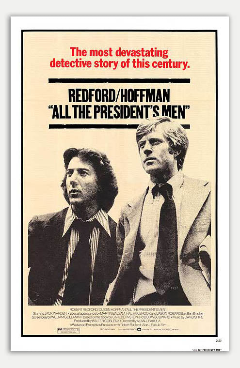 All the Presidents Men - 11 x 17 Movie Poster (1976 Reprint)