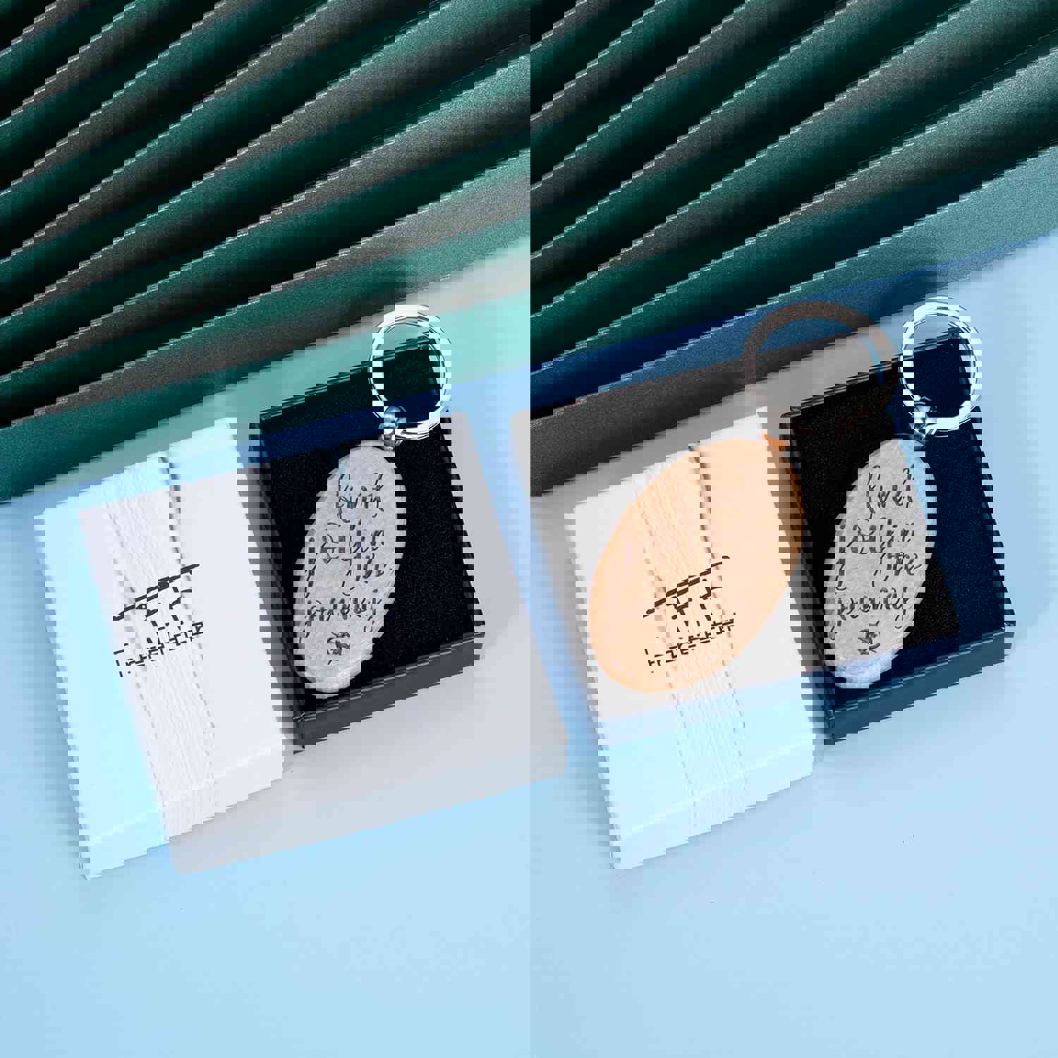 Happy Camper Decor Keychain - Perfect RV Accessories for Travel Enthusiasts