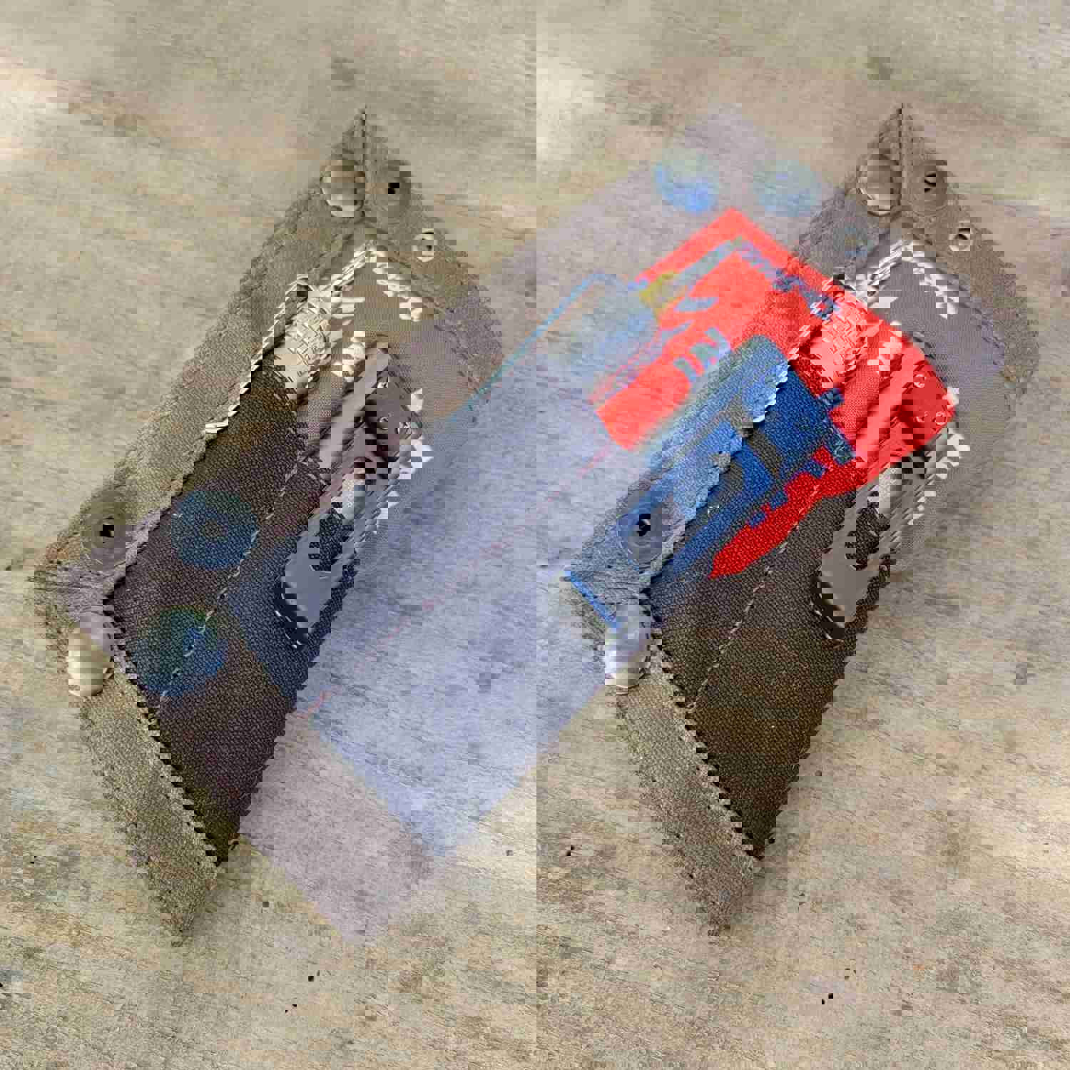 Dr Suess Themed Waxed Canvas EDC Travel Tray 2.0