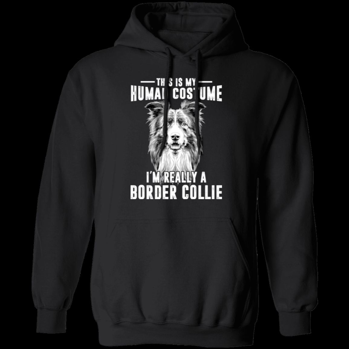 THIS IS MY HUMAN COSTUME Pullover Hoodie 8 oz.