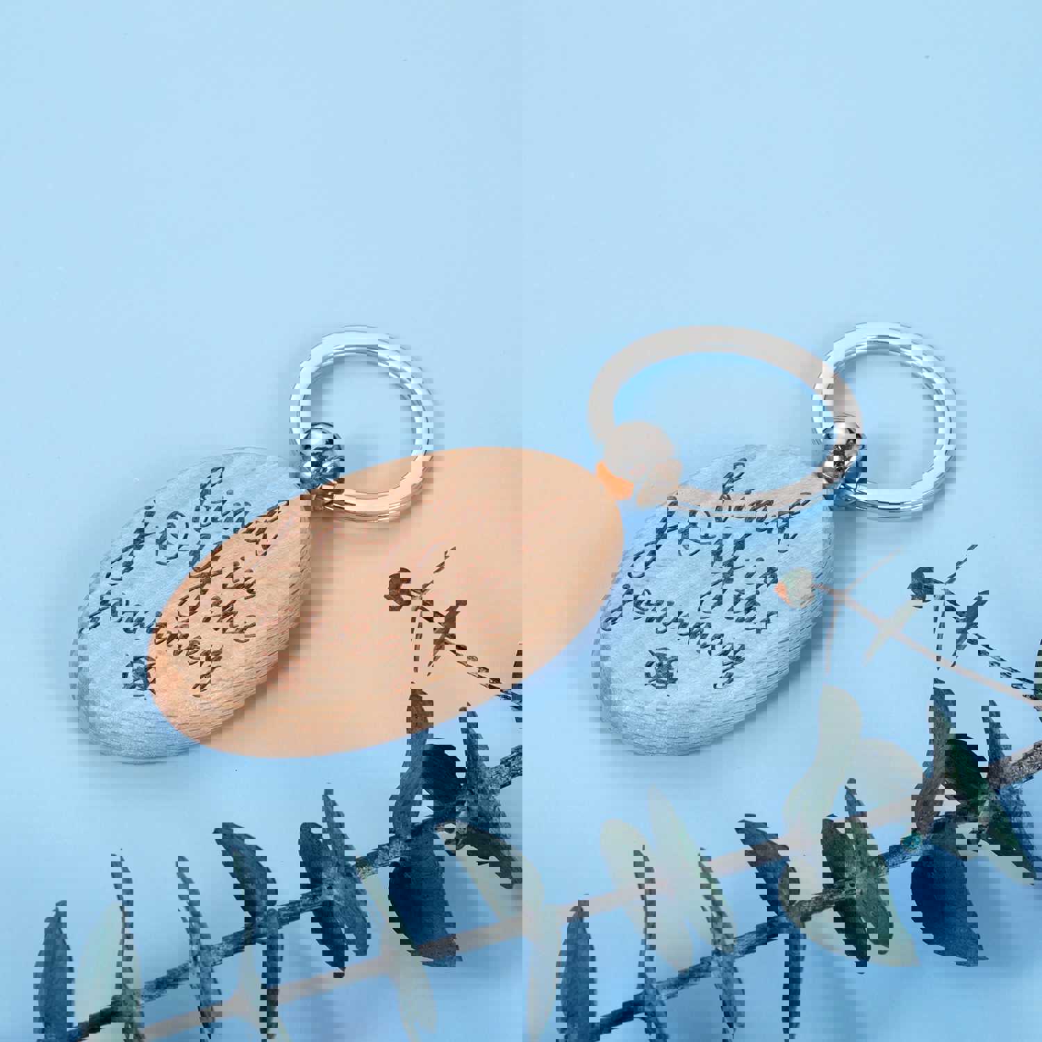 Happy Camper Decor Keychain - Perfect RV Accessories for Travel Enthusiasts