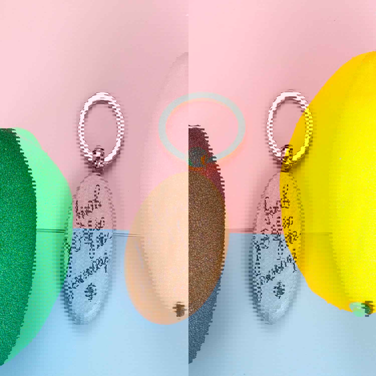 Happy Camper Decor Keychain - Perfect RV Accessories for Travel Enthusiasts