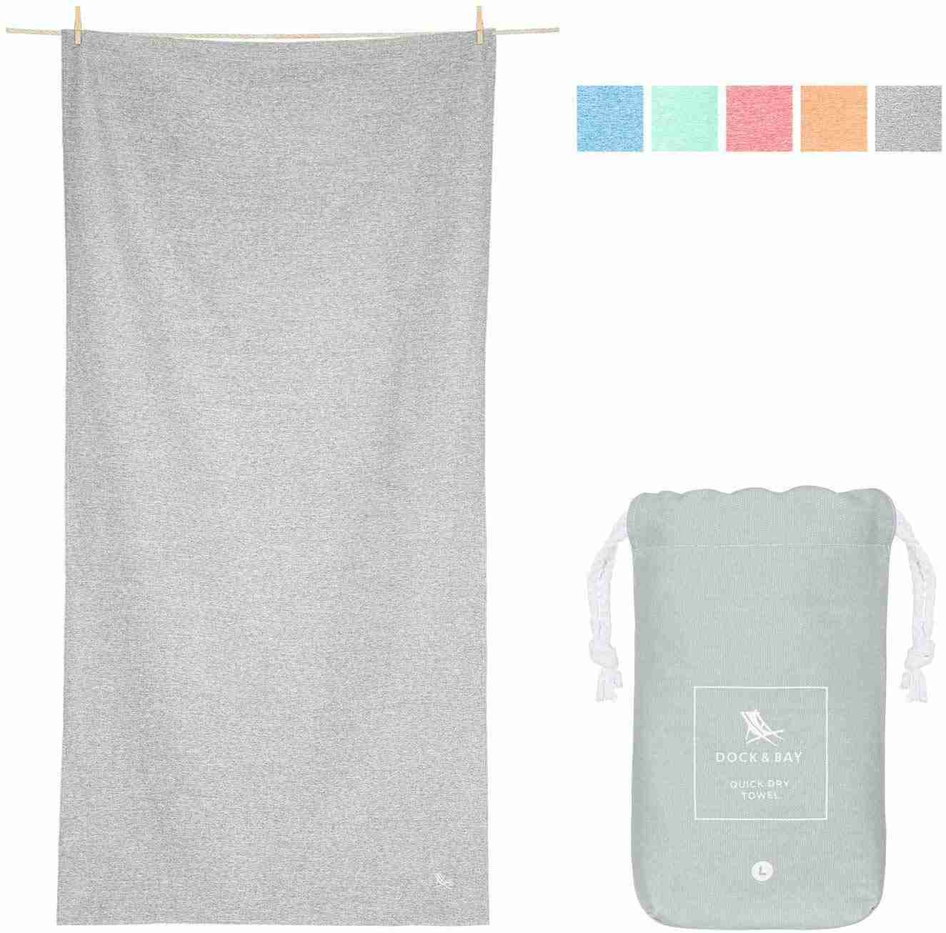 Dock & Bay Quick Dry Towel for Gym, Yoga, Travel, and Outdoor Activities