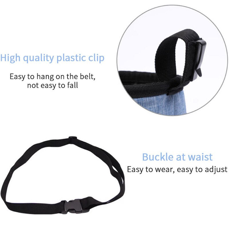 Petshy Portable Outdoor Dog Treat Bag for Training and Rewards