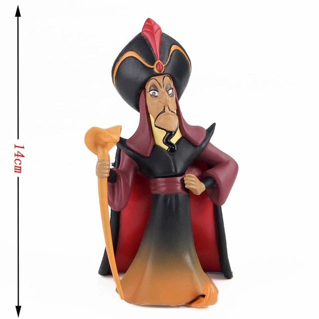 3Styles Anime Movie Action Figure Villains Malefice Jafar The Lion King Scar PVC Model Toys Dolls Birthday Gift for Children