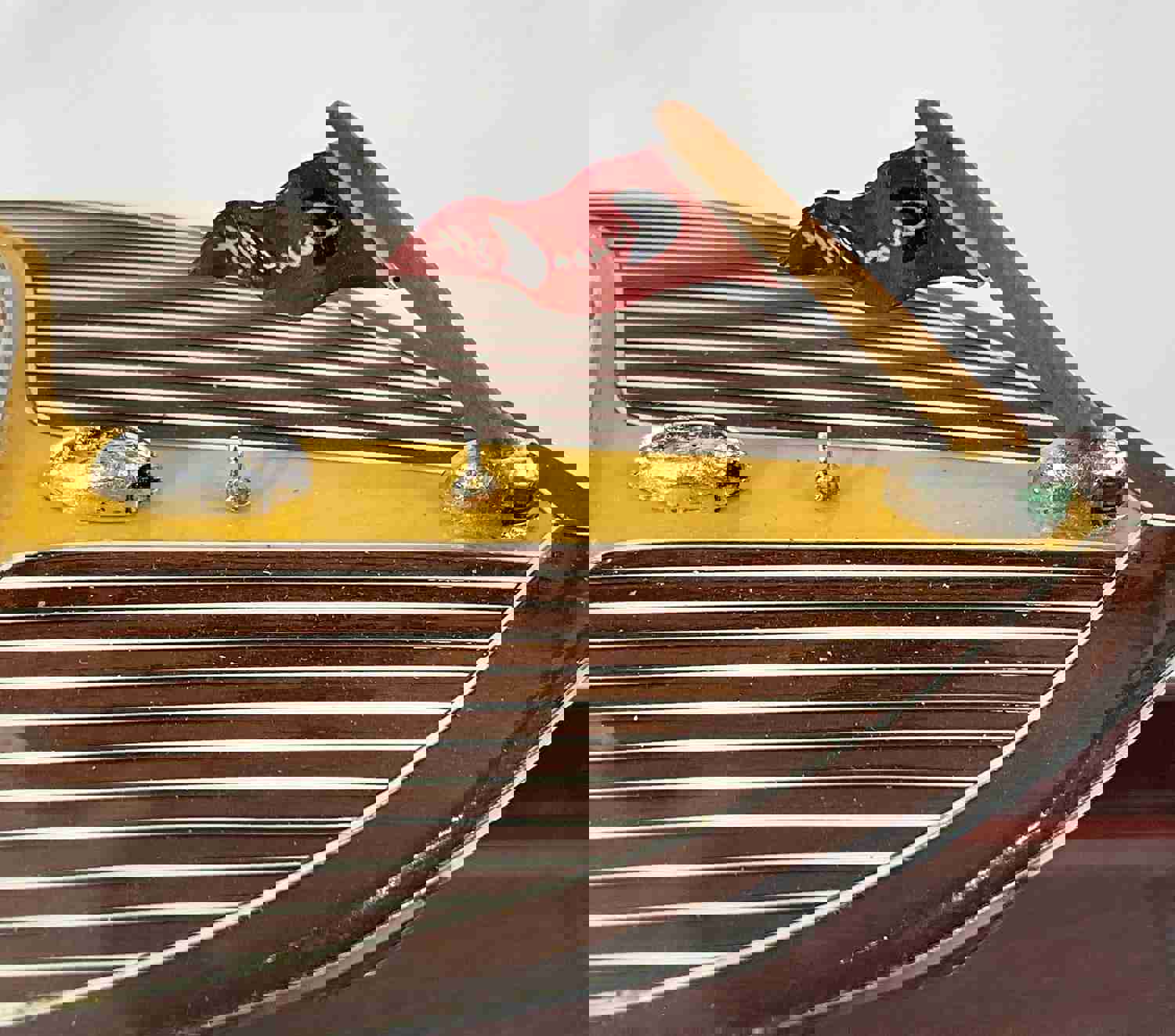 Cased Model Of A Chris Craft Cobra Speedboat by Charles S. Fox