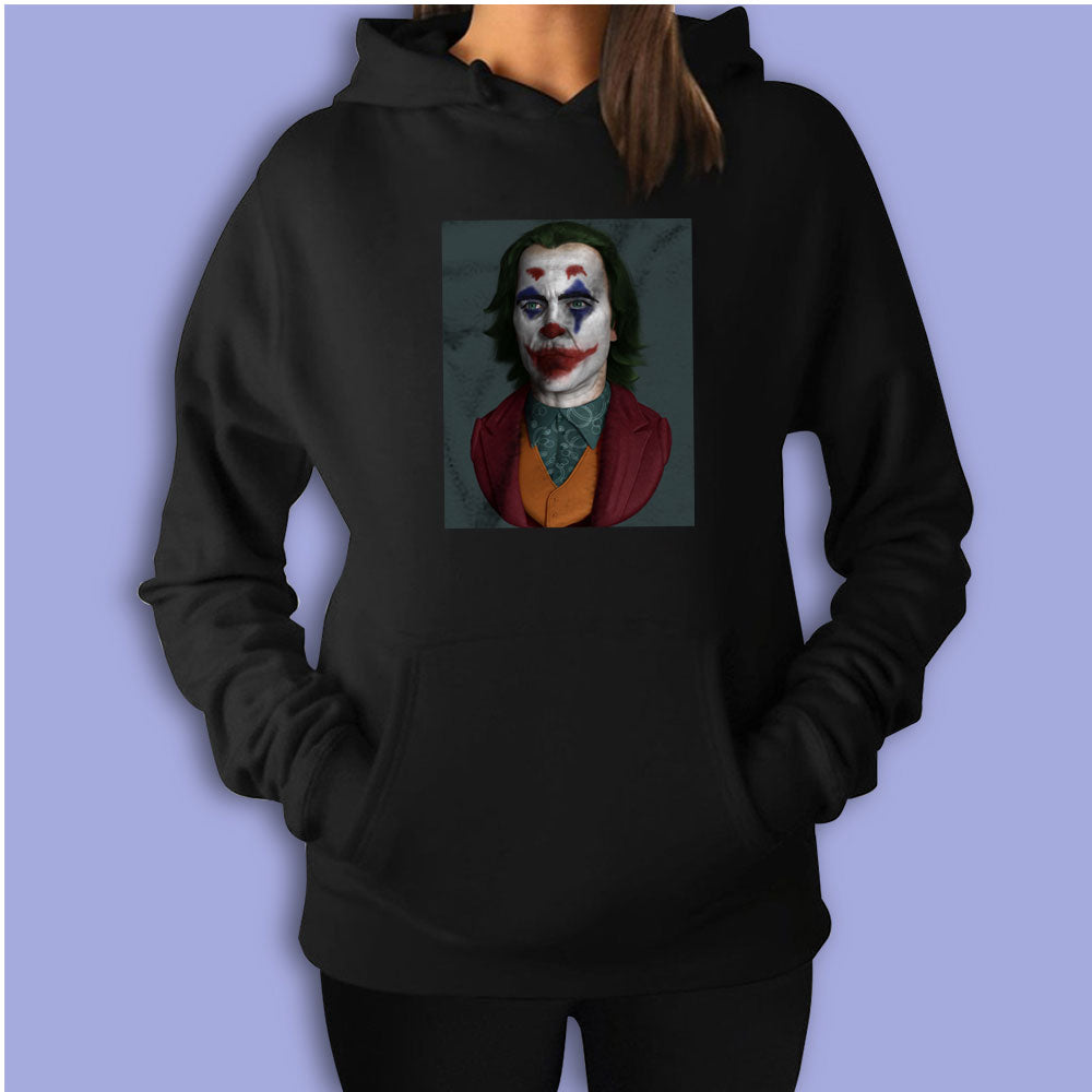Joaquin Phoenix's Joker Face Women's Hoodie