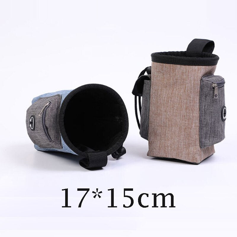 Petshy Portable Outdoor Dog Treat Bag for Training and Rewards