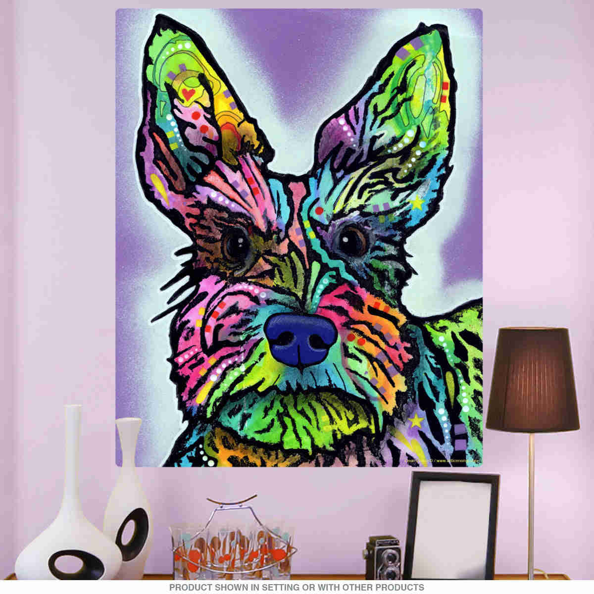 Schnauzer Dog Dean Russo Wall Decal