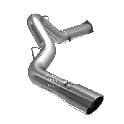 MBRP S60300AL 5 Inch Filter Back Single Side Aluminized Steel Exhaust System for 07-10 Silverado/Sierra 2500/3500 Duramax LMM