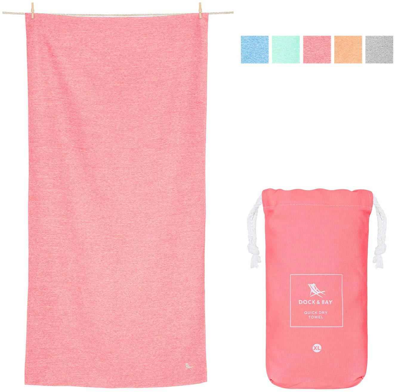 Dock & Bay Quick Dry Towel for Gym, Yoga, Travel, and Outdoor Activities