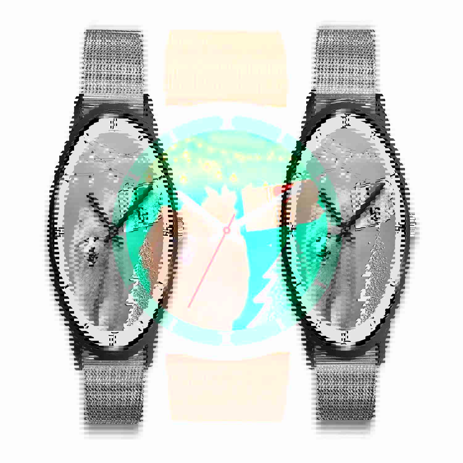 Pomeranian Dog Pennsylvania Christmas Special Wrist Watch