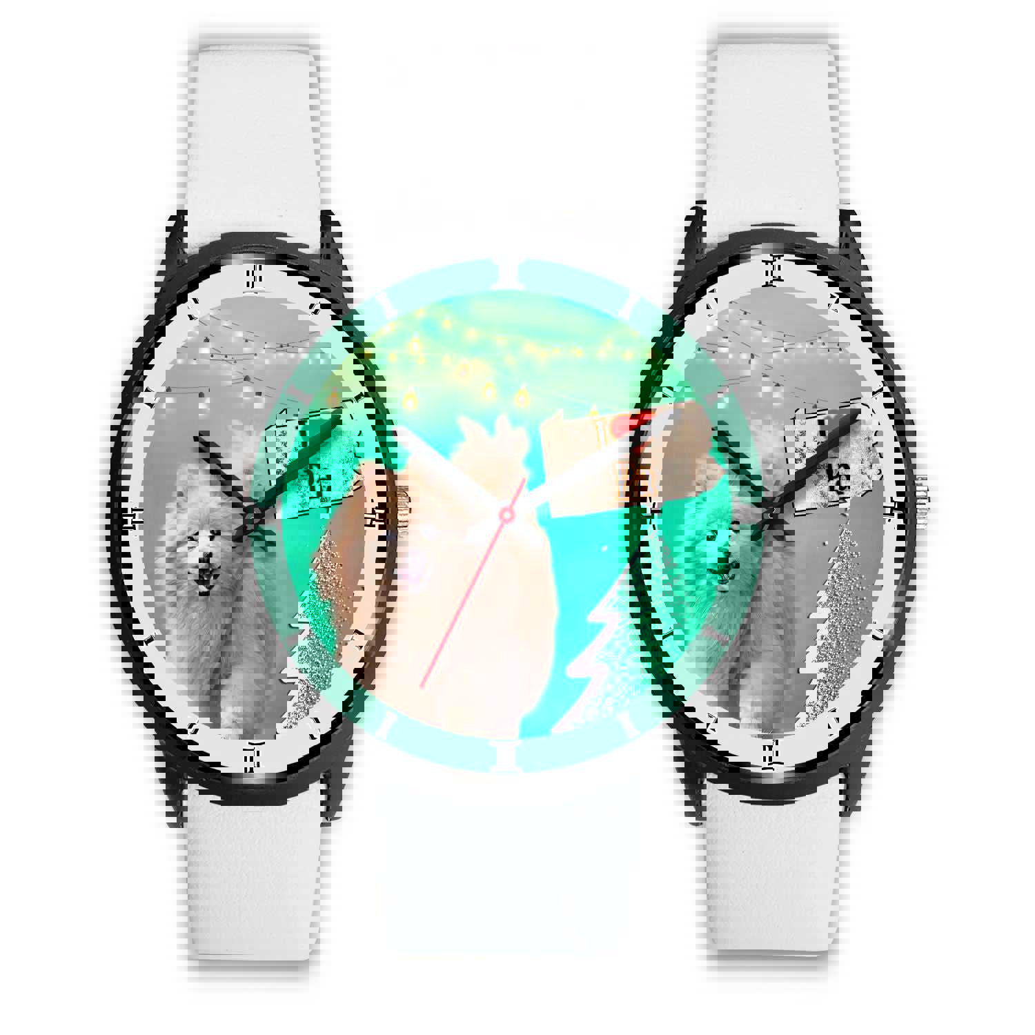 Pomeranian Dog Pennsylvania Christmas Special Wrist Watch