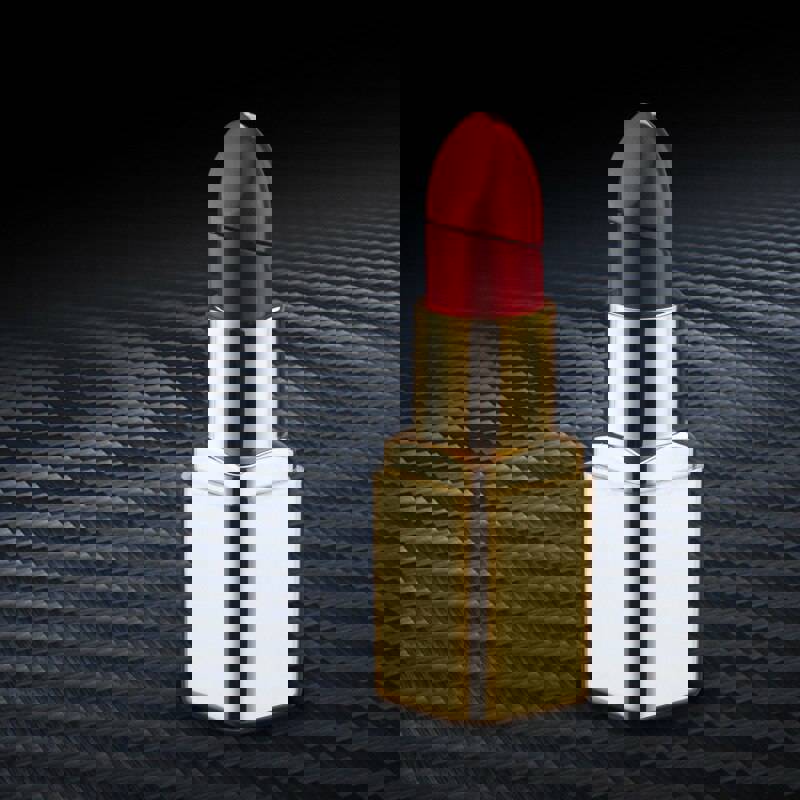 Girls Lipstick Pendant Lighter - Portable Inflatable Metal Cigar Lighter for Women