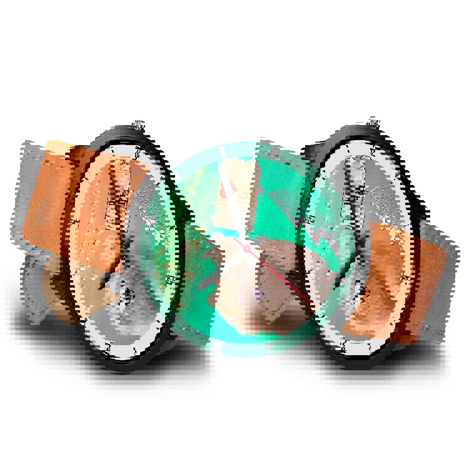 Pomeranian Dog Pennsylvania Christmas Special Wrist Watch