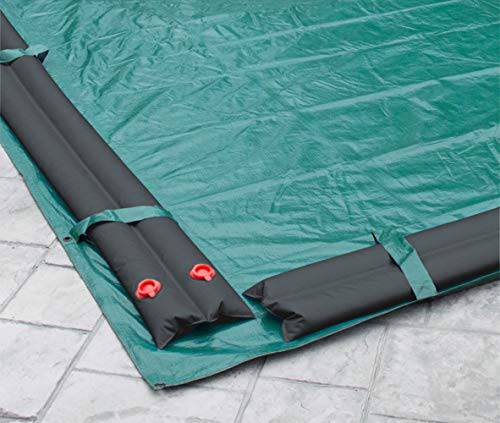 Harris Pool Products Commercial-Grade Water Tubes/Bags for In-Ground Pools - 24-Gauge UV-Protected Vinyl (8 Pack, Black)