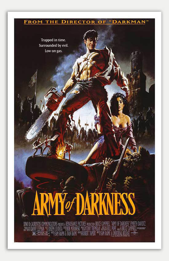 Army Of Darkness - 11 x 17 Movie Poster (1994 Reprint, Rolled)