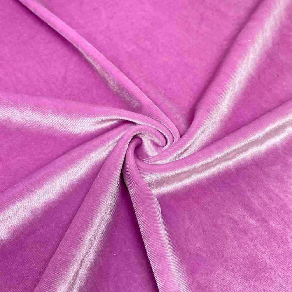 Stretch Velvet Fabric - Lavender - 60" Wide for Sewing, Apparel, and Crafts