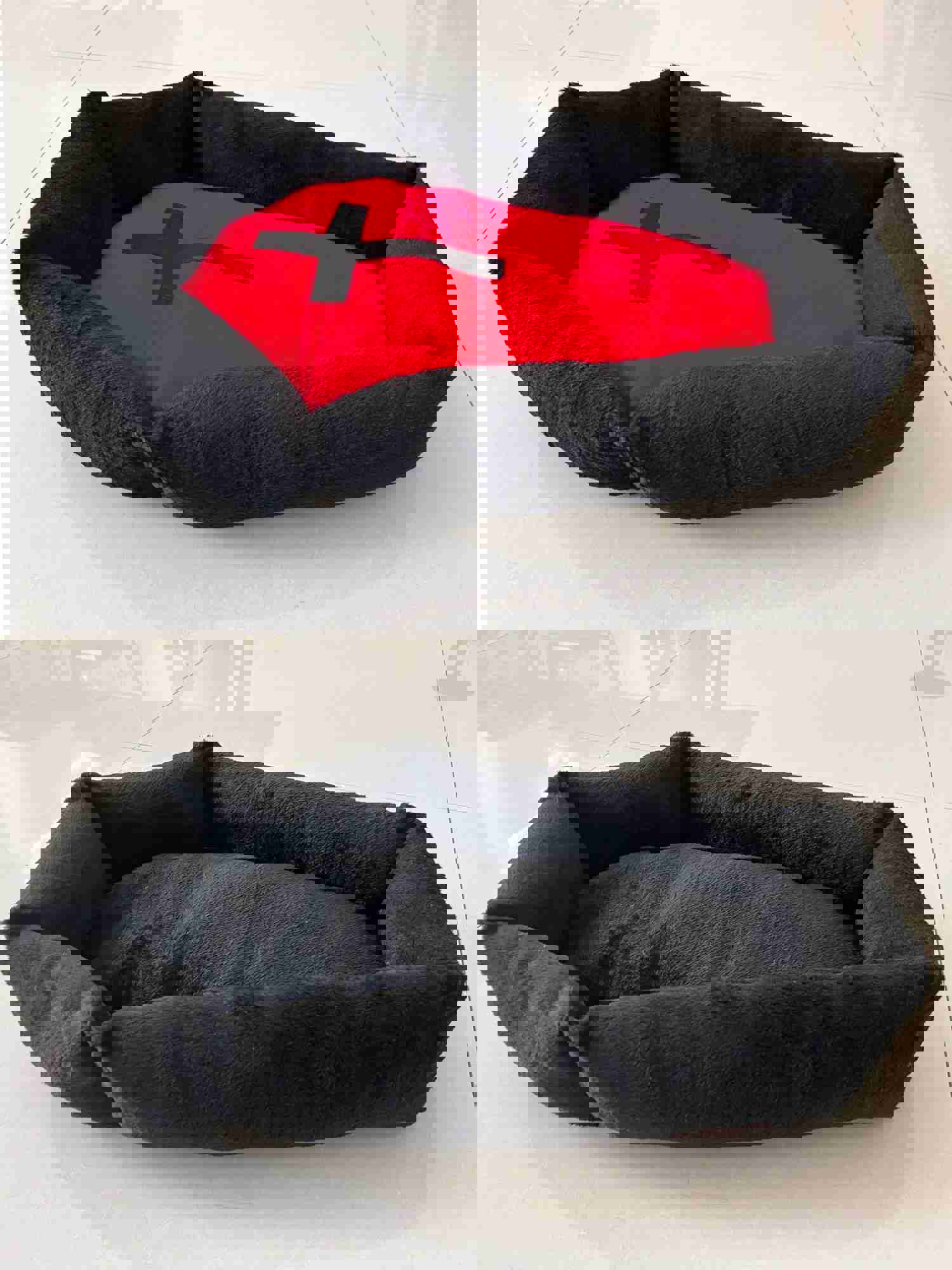 Halloween Pet Nest - Large Warm Plush Cat Dog Bed - Washable Pet Cushion