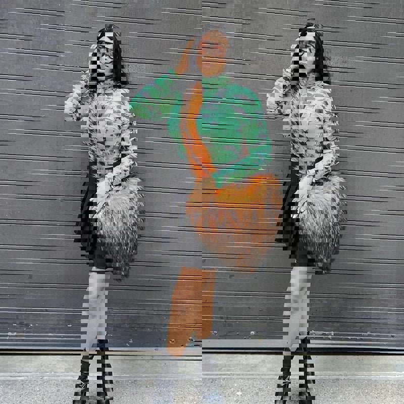 Winter Fleece Heart Shape Crossbody Bag for Women - Plush Large Capacity Love Shoulder Bag