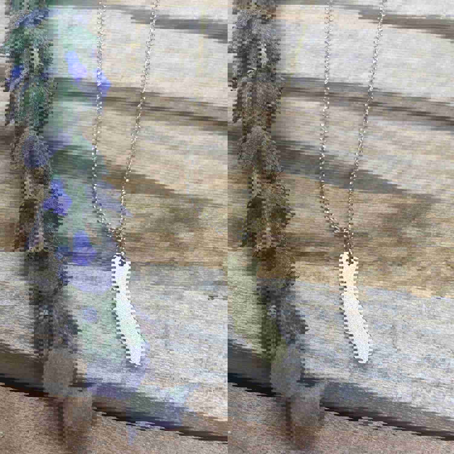 Kailifornia Necklace - Gold Filled Chain with California State Charm