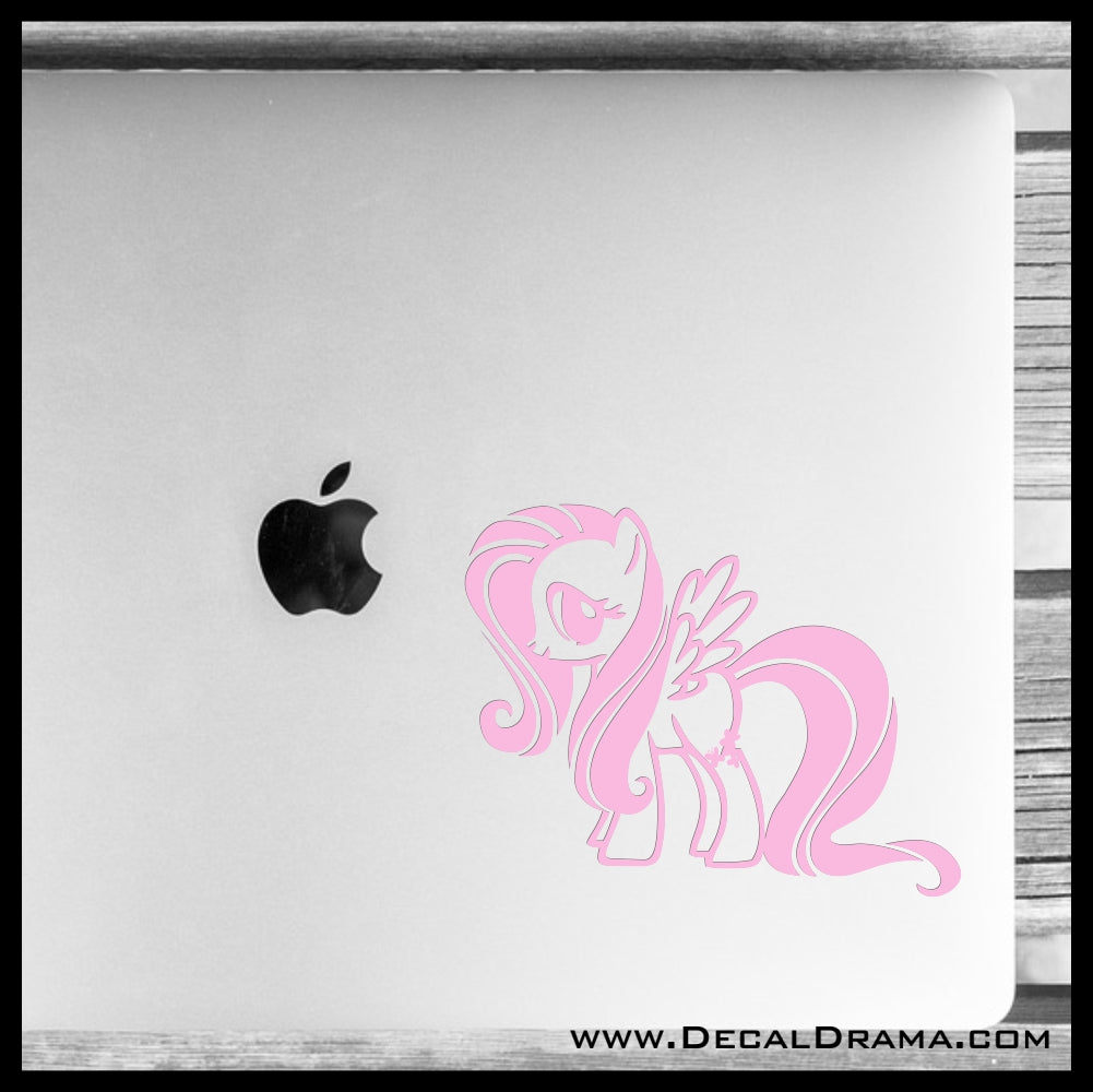 Fluttershy My Little Pony Vinyl Decal for Car or Laptop