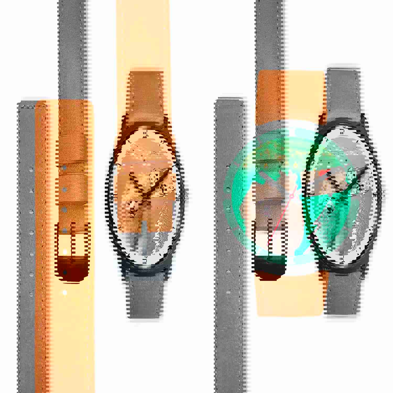 Pomeranian Dog Pennsylvania Christmas Special Wrist Watch