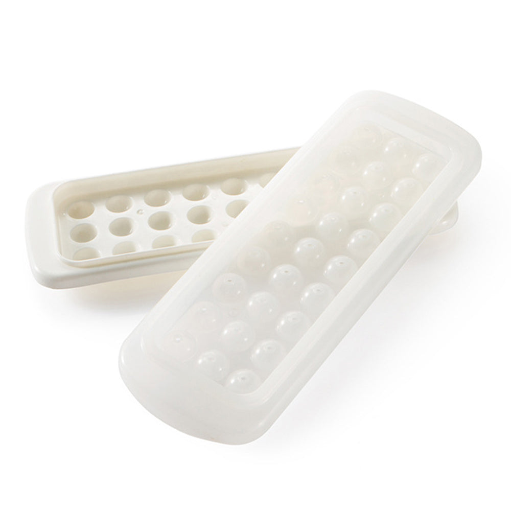 2pcs Round Ice Cube Tray with Lids - Perfect Ice Ball Maker Mold