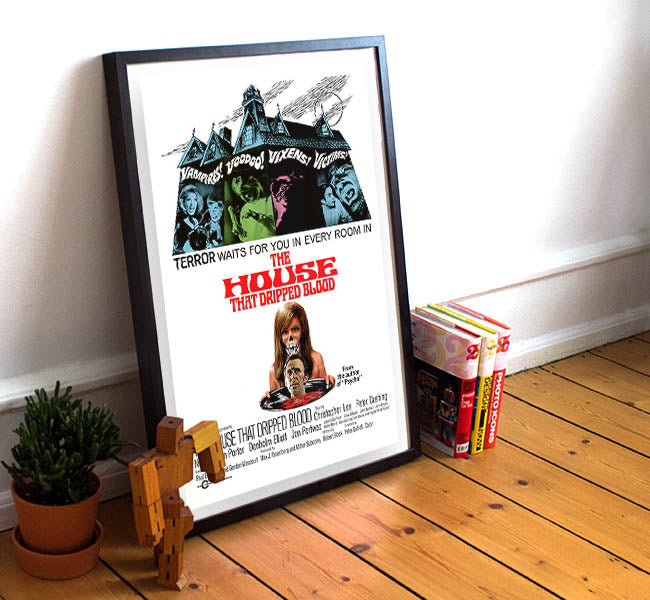 House that dripped blood - 11 x 17 Movie Poster