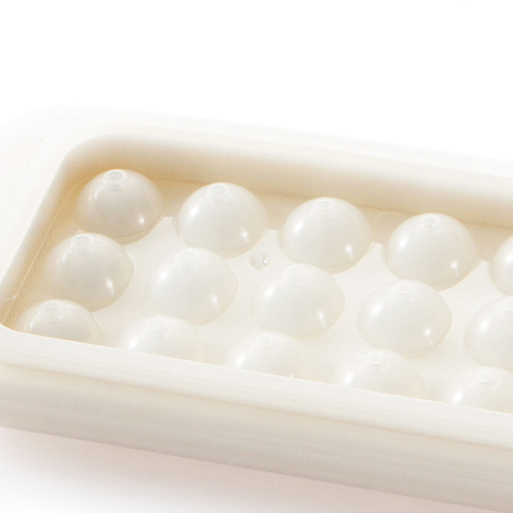 2pcs Round Ice Cube Tray with Lids - Perfect Ice Ball Maker Mold