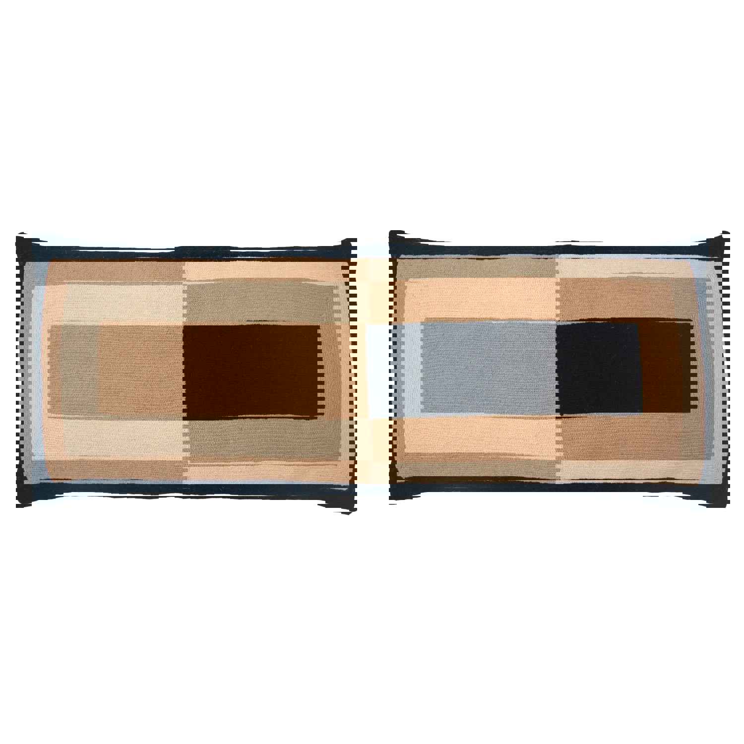 MARIANNE RECTANGLE PILLOW - BLACK