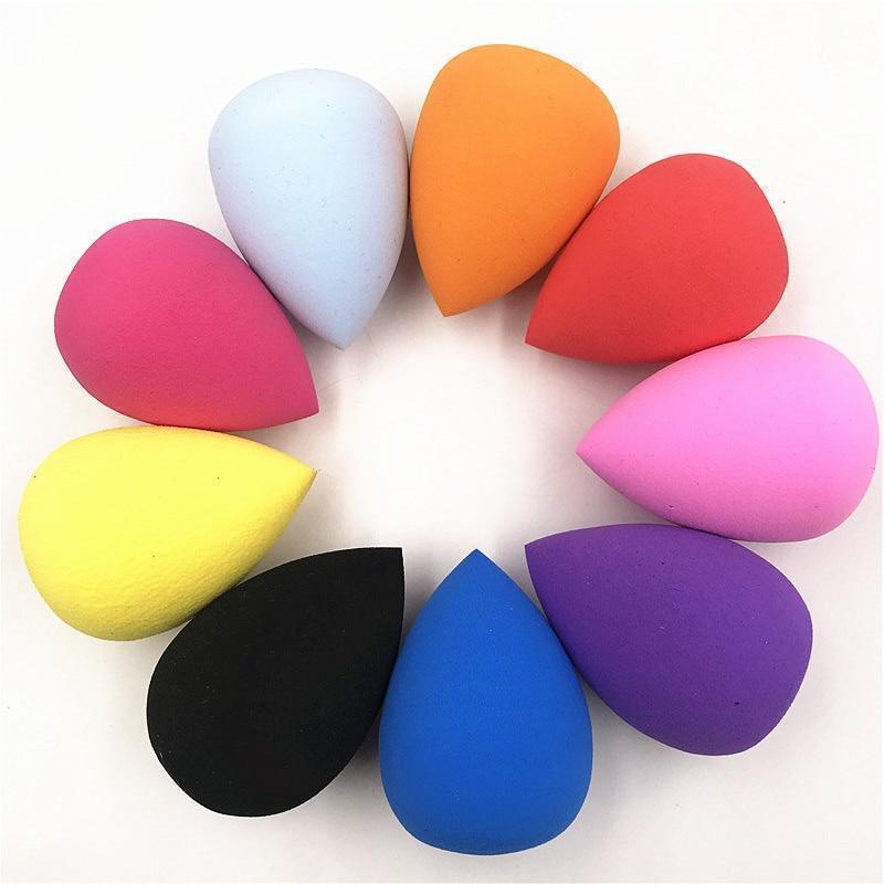 1pcs Water-drop Shape Cosmetic Puff for Smooth Makeup Application
