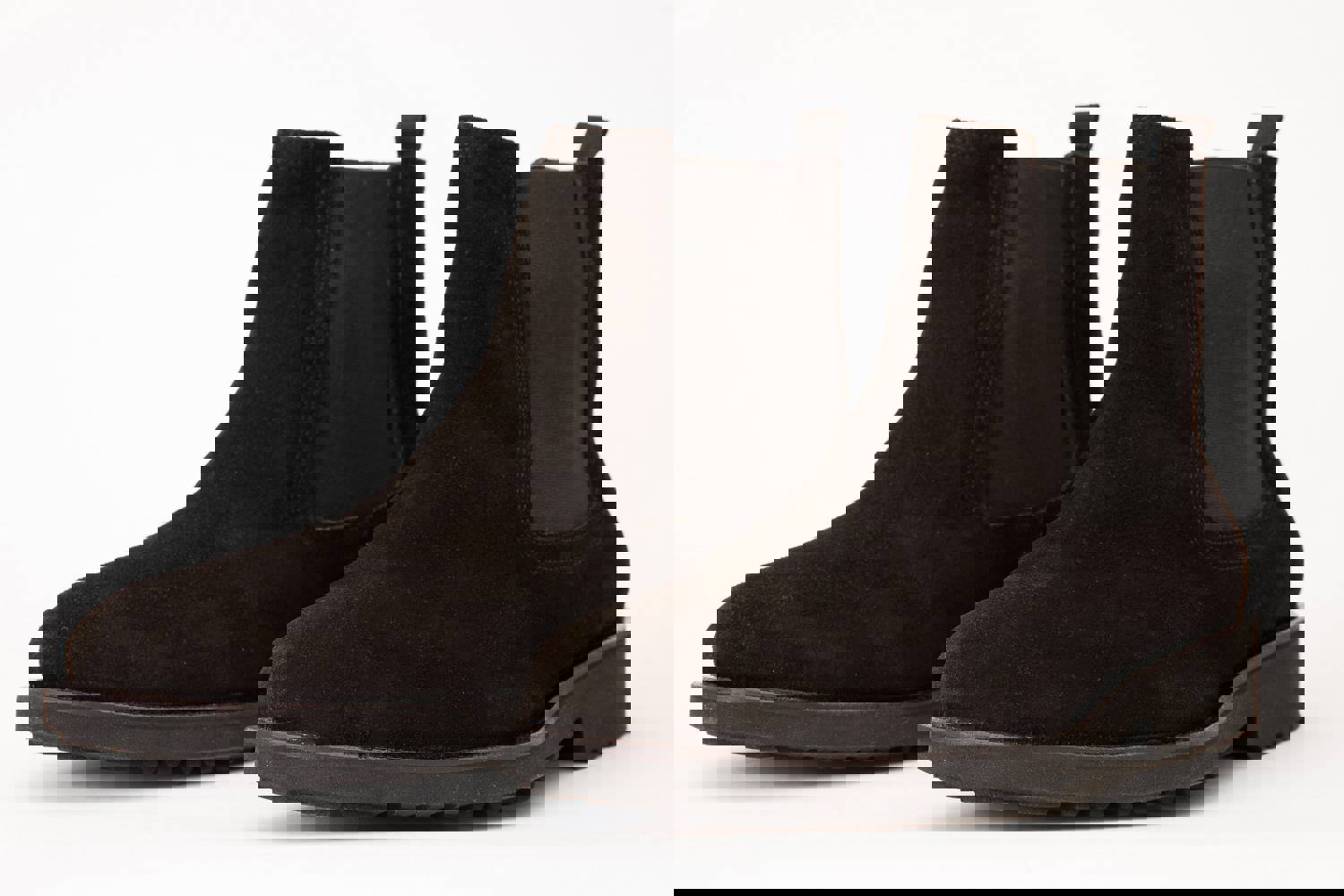 Nayrobi Black Suede Leather Chelsea Casual Men Boot