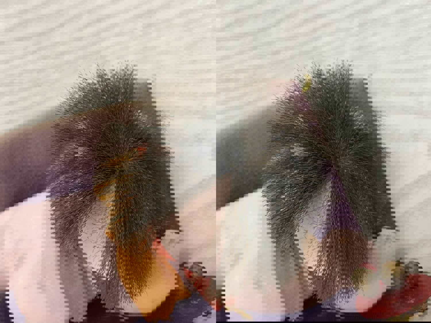 Y3578 NINGYO Crawling Baby Doll Toy Figure Figurine Japanese Vintage Antique