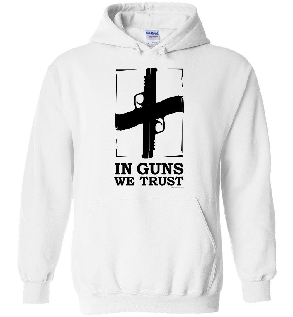 In Guns We Trust Mens Hoodie - Premium Quality 2nd Amendment Apparel