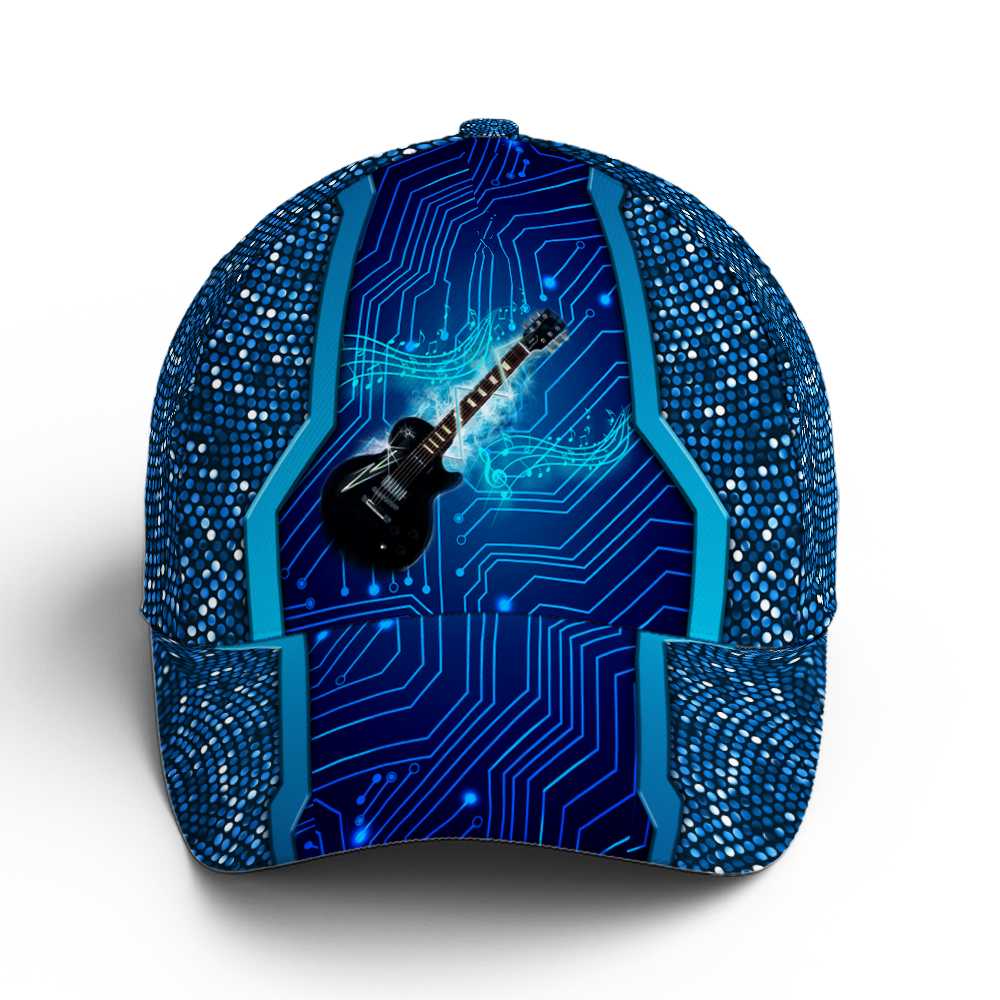 Future Tech Style Baseball Cap for Guitar Bass Lovers - Lasfour CO0945