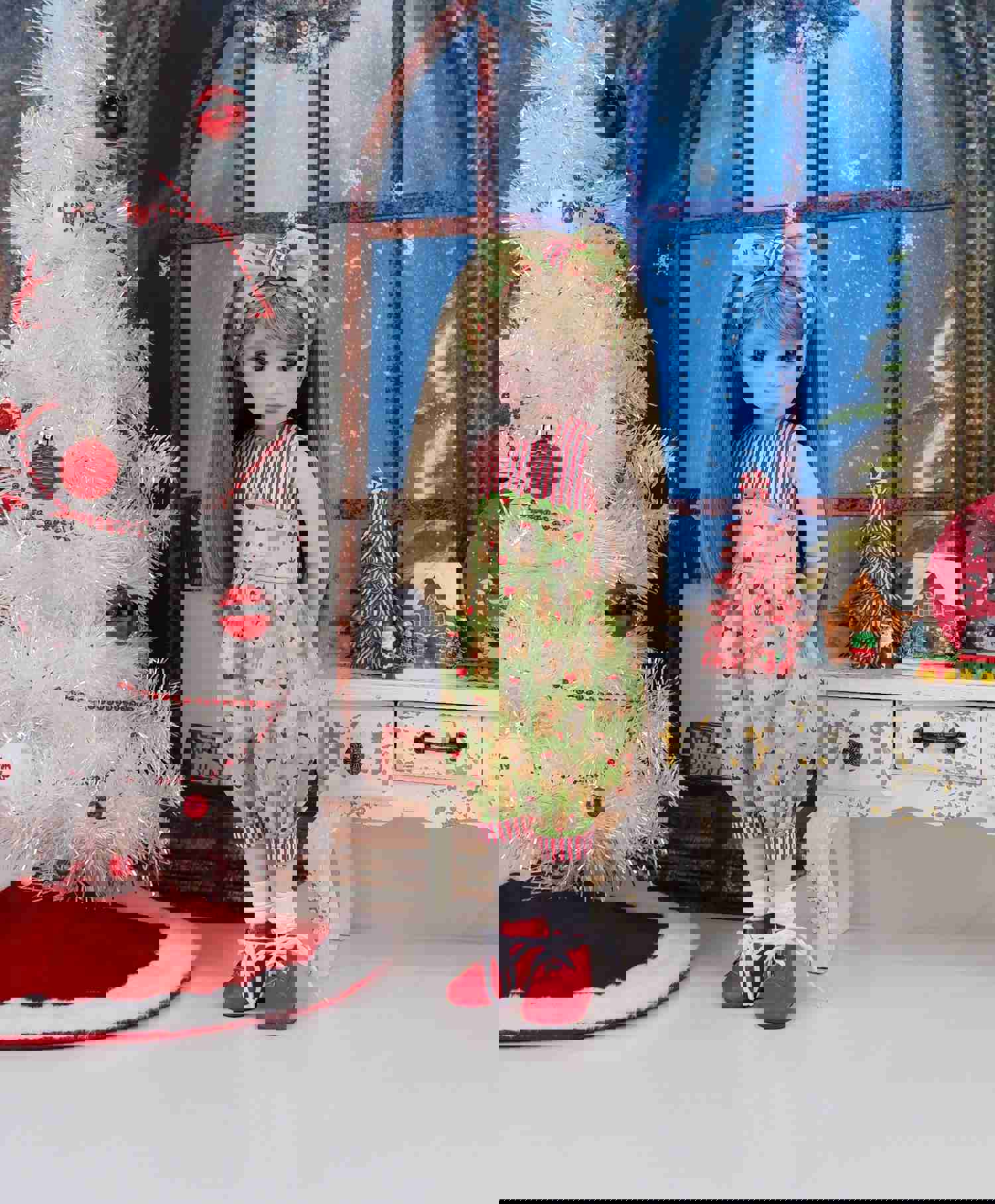 Rudolph + Clarice Romper with Boots for Ruby Red Fashion Friends Doll